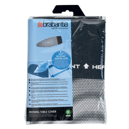 Brabantia Type D Strijkplankhoes met Hittebestendige Zone 135 x 45 cm