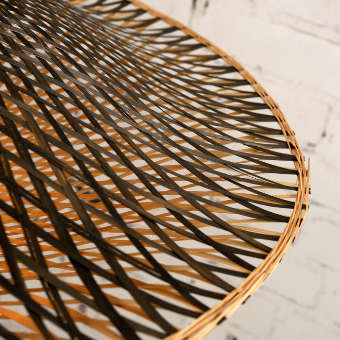 GOOD&MOJO Kalimantan Hanglamp Plat - Ø87cm - Naturel