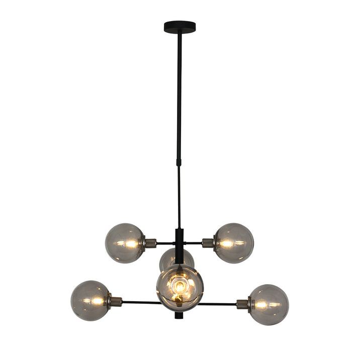 Steinhauer Hanglamp Constellation Draaibaar 2709ZW Zwart