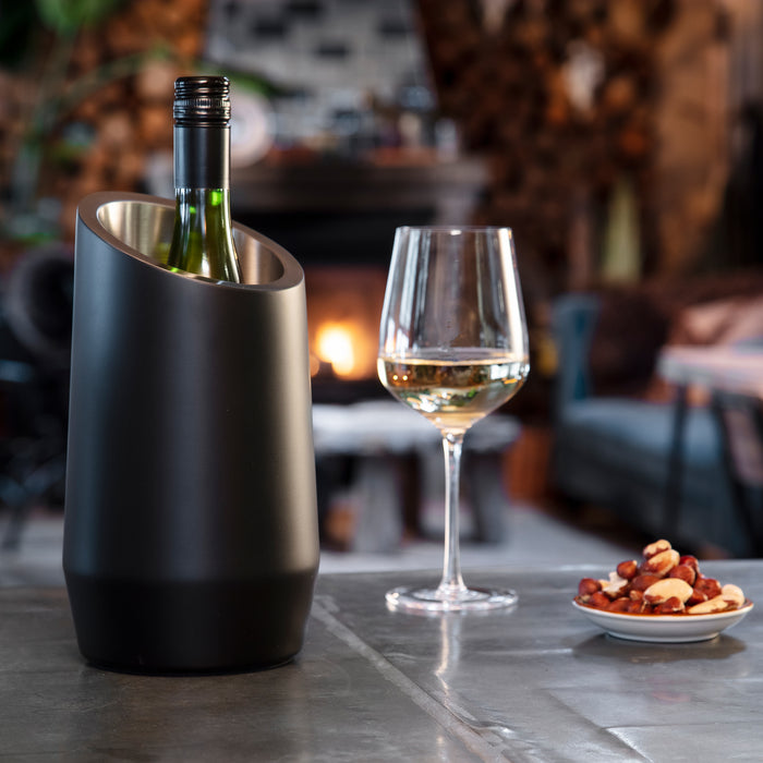Leopold Vienna Bar Collection Wijnkoeler - Mat Zwart