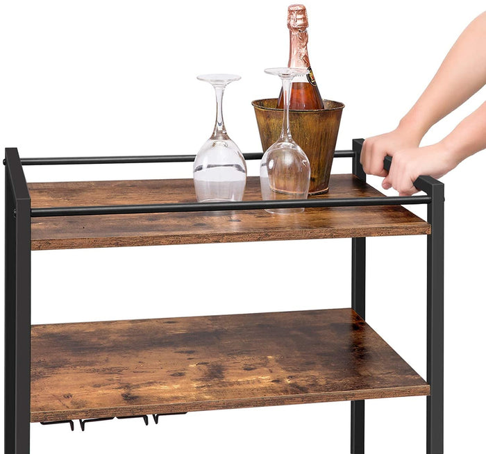 Furnilux - Serveerwagen - 3-laagse keukenwagen