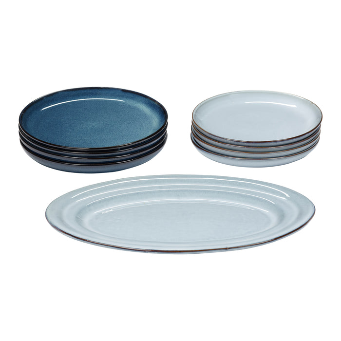 SERAX - Pascale Naessens - Pure Serviesset 9-delig - Blauw