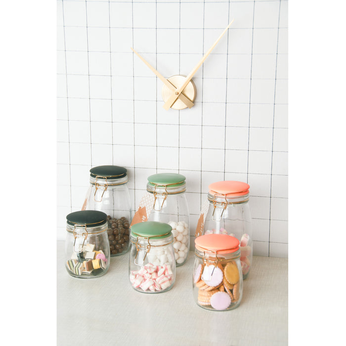 Karlsson Wandklok Little Big Time - Mini alu Goud - Ø44cm