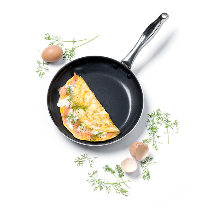 Greenpan Brussels Black Koekenpan Ø 20 cm