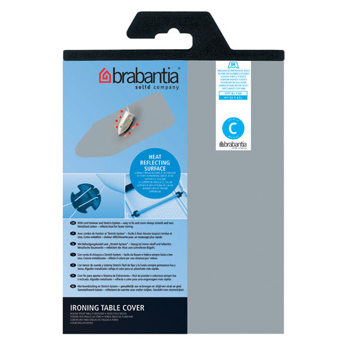 Brabantia  Metallic Type C Strijkplankhoes 124 x 45 cm
