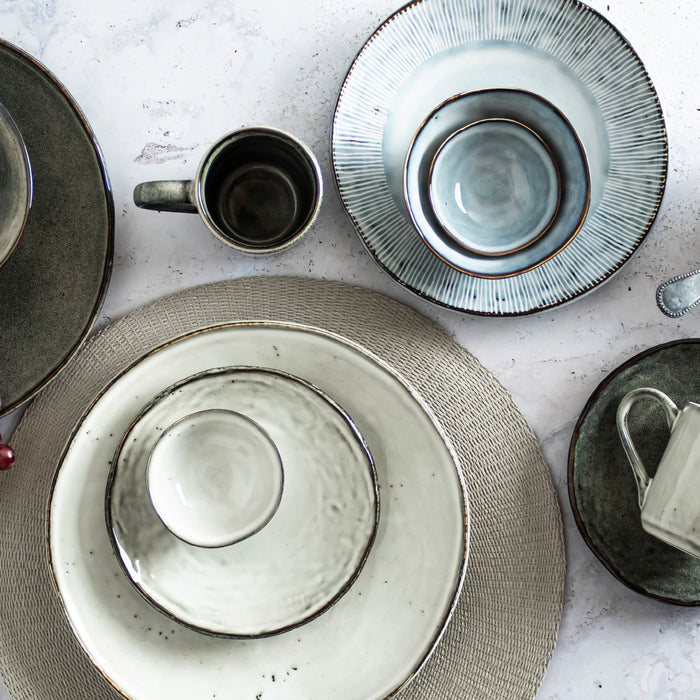 Dutch Rose Amsterdam Organic Kommen Ø 14 cm - Crème - 4 st.