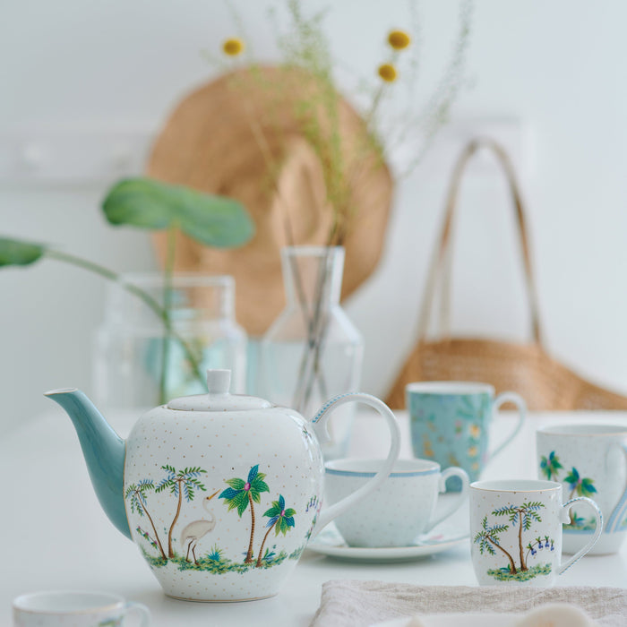 Pip Studio Jolie Espresso Kop & Schotel 2 st. - 0,12 L