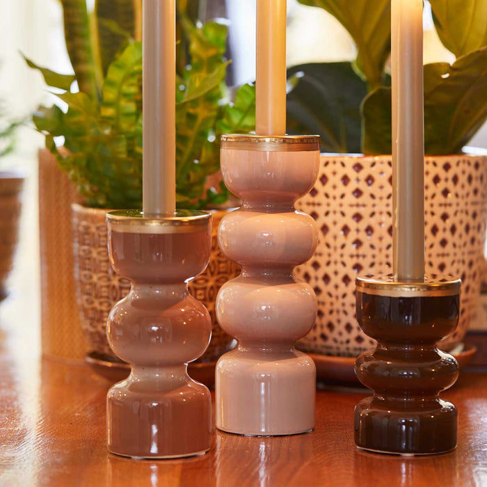 Riverdale - Kandelaar Treasure Bruin 12cm