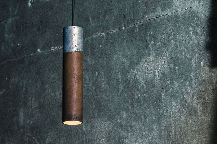 Graypants Roest Vertical 30 zinc hanglamp