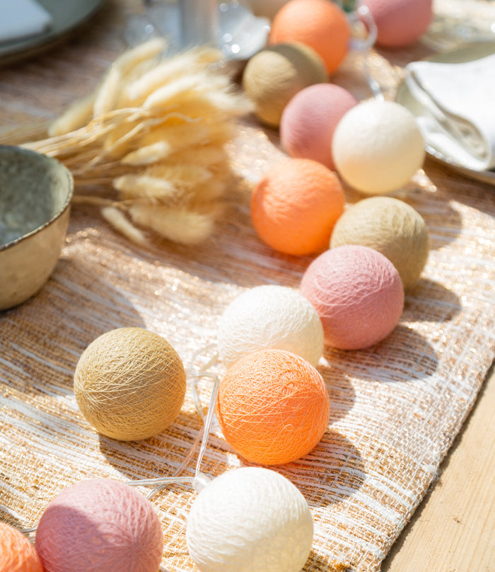 Cotton Ball Lights buitenlichtslinger - Dulce kit