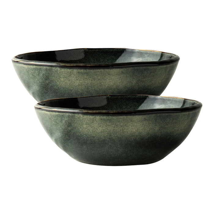 Dutch Rose Amsterdam Organic Schalen Ø 23 cm - Groen - 2 st.