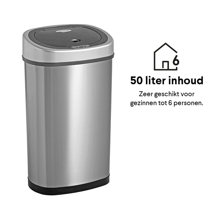 Homra Fonix Sensor Afvalemmer 50 Liter