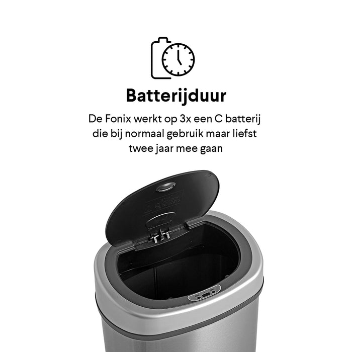 Homra Fonix Sensor Afvalemmer 50 Liter