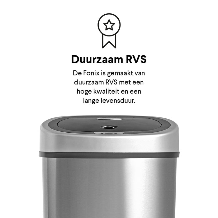 Homra Fonix Sensor Afvalemmer 50 Liter