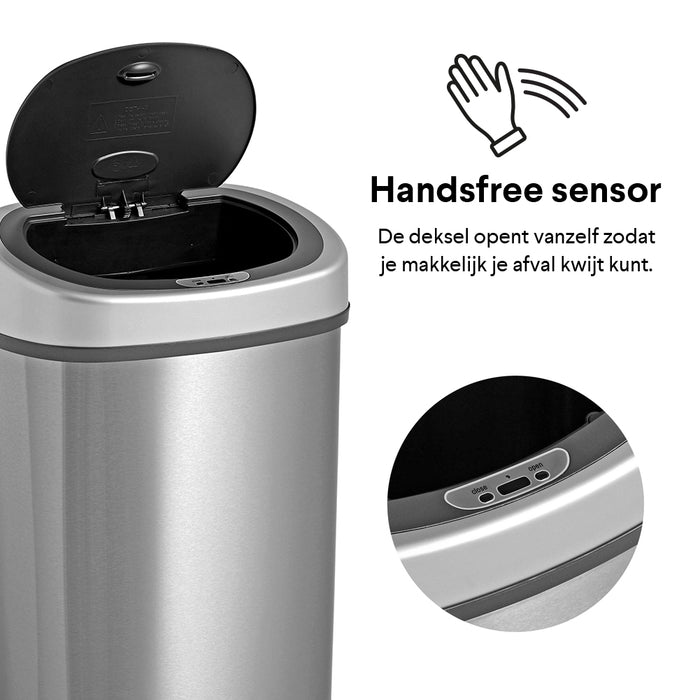 Homra Fonix Sensor Afvalemmer 50 Liter