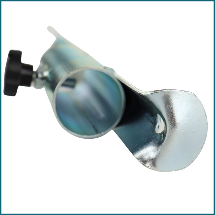 HIXA Parasolhouder Grondboor Zilver Universeel Grondanker Grondpen