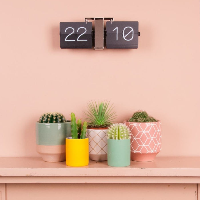 Karlsson No Case Flip Tafelklok/Wandklok 14 x 36 cm