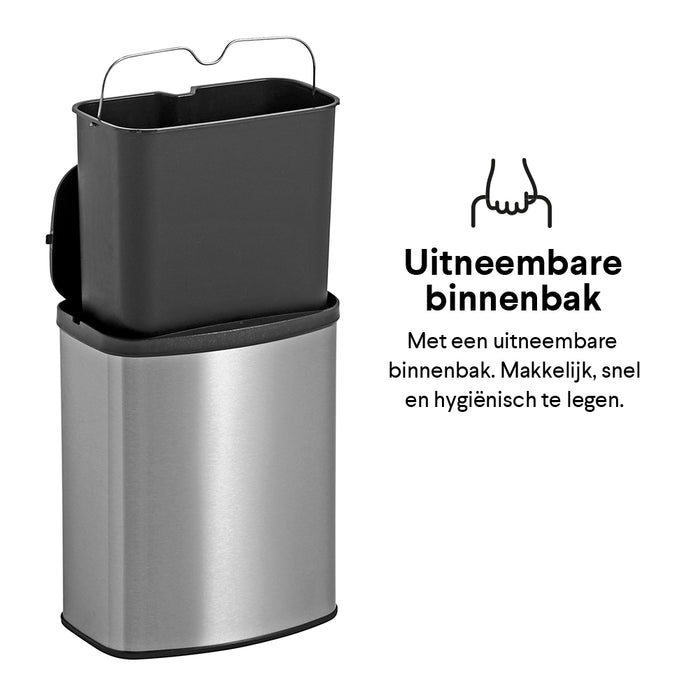 Homra Ixxa Sensor Afvalemmer 8 Liter