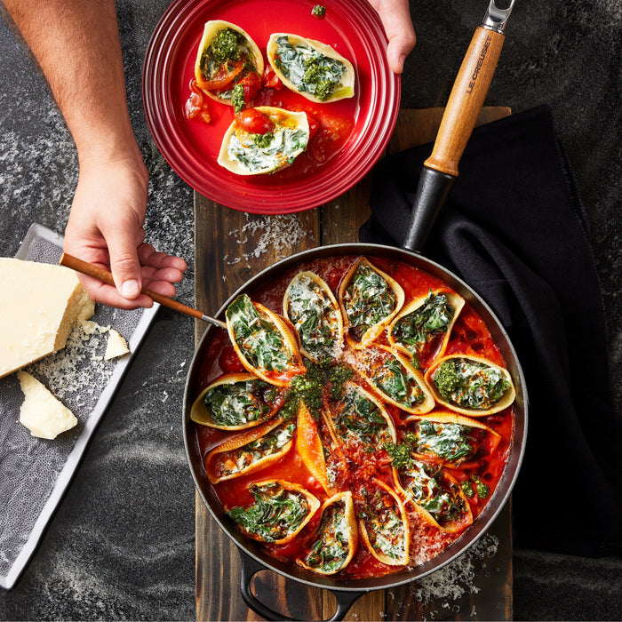 Le Creuset Signature Koekenpan Ø 28 cm - Mat Zwart