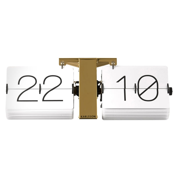 Karlsson No Case Flip Tafelklok/Wandklok 14 x 36 cm