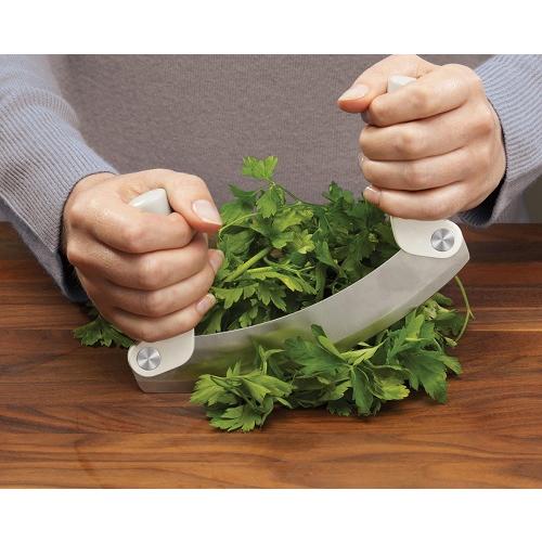 Compacte kruidenhakker|wiegemes groen - Joseph Joseph