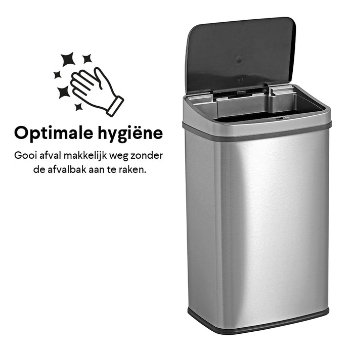 Homra LUX Sensor Afvalemmer 50 Liter