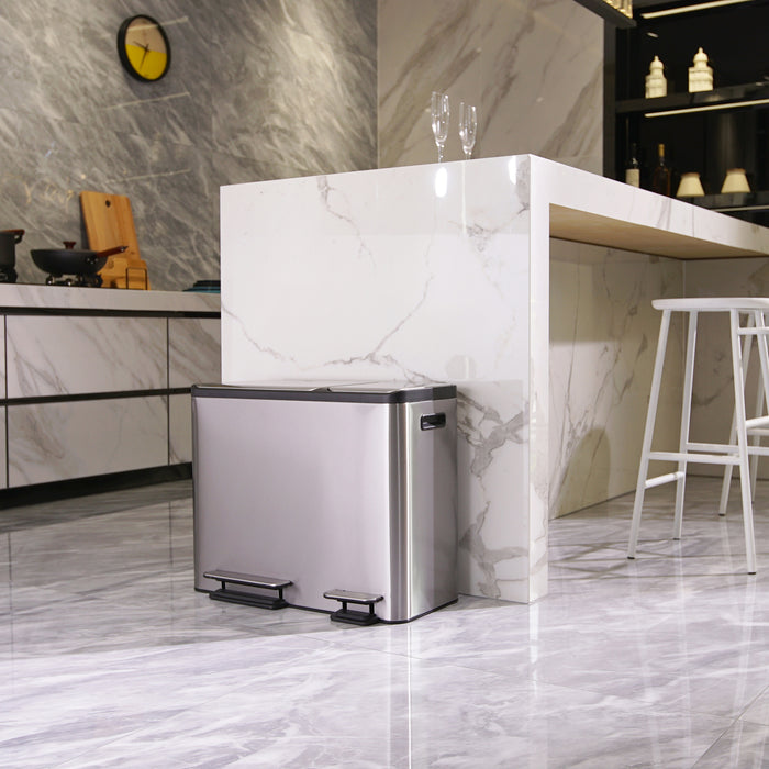 EKO EcoCasa Pedaalemmer 45 Liter (30+15 Liter)