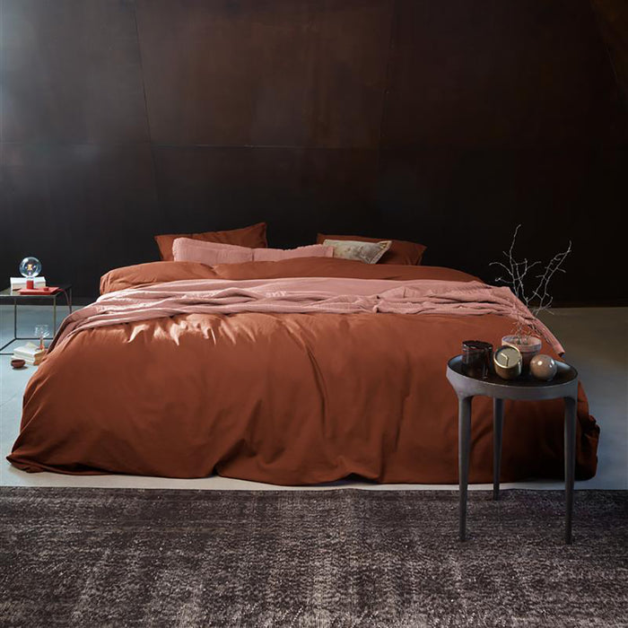 vtwonen Natural Stone Dekbedovertrek 260 x 200/220 cm - Terra