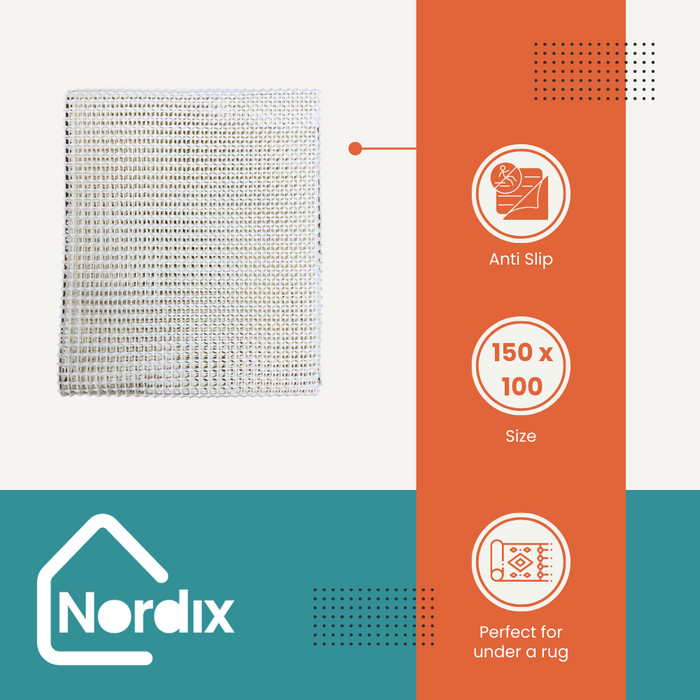 NORDIX Antislipmat Vloerkleed 100 x 150 cm Badkamer Badmat Douchema...