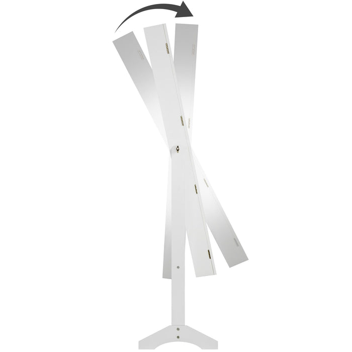 tectake® Sieradenkast met spiegel, rechtopstaand