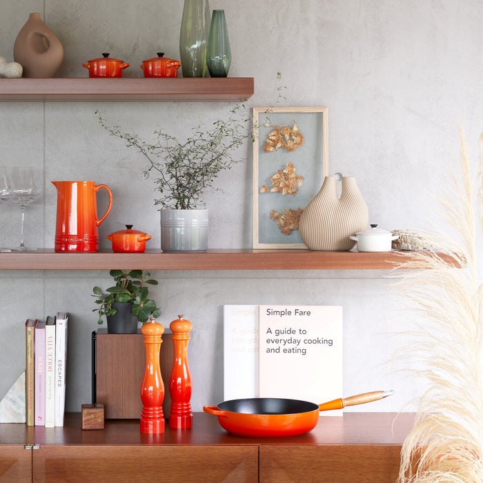 Le Creuset Sauteerpan Ø 28 cm - Oranjerood