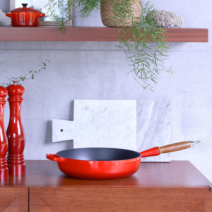 Le Creuset Sauteerpan Ø 28 cm - Oranjerood