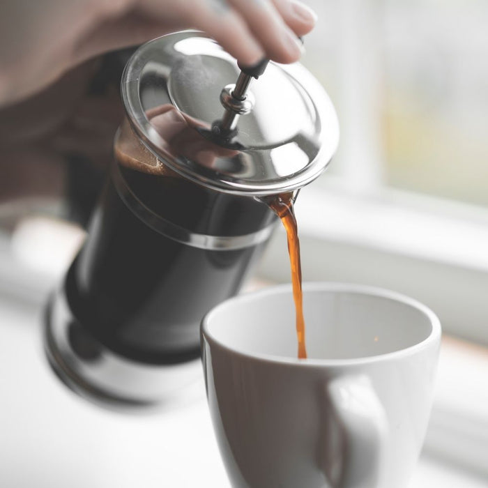 OTIX Cafetière French press Koffie en Theemaker Transparant 800 ml...