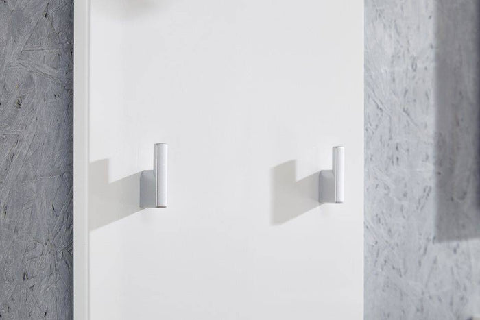 Germania Kapstok Paneel Adana - H152 X B30 X D23 Cm - Wit