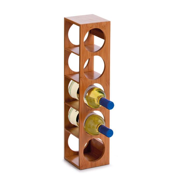 Zeller Bamboo Wijnrek 5 Flessen