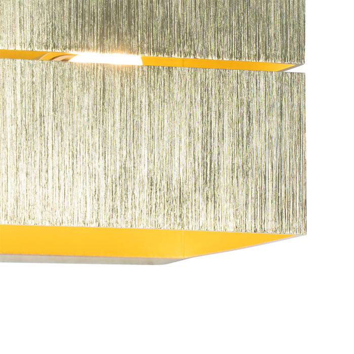 QAZQA Moderne wandlamp goud 9,7 cm - Transfer Groove