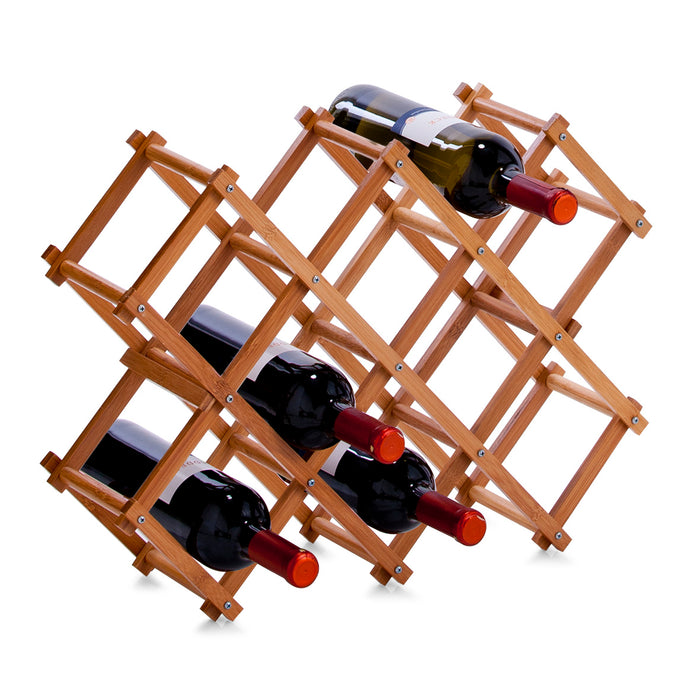 Zeller Bamboo Wijnrek 10 Flessen