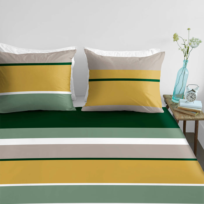 Ambiante Andy Dekbedovertrek 240 x 200/220 cm - Groen