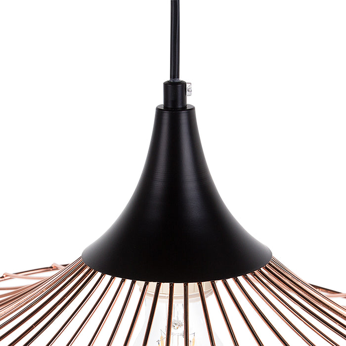 Beliani - MAZARO - Hanglamp - Koper - Metaal