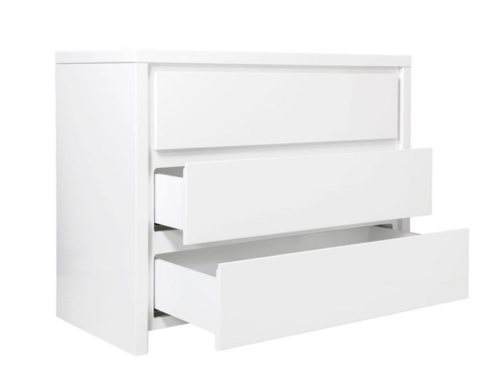 Bopita Camille commode met 3 laden - Wit