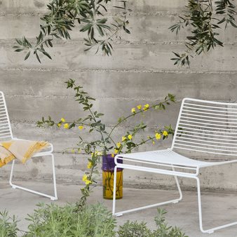 HAY Hee Lounge Chair - Wit