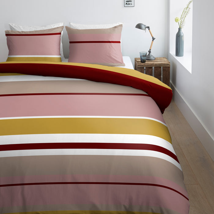 Ambiante Andy Dekbedovertrek 240 x 200/220 cm - Rood