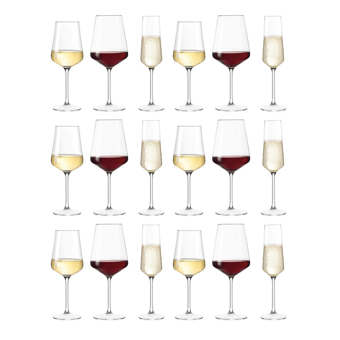 Leonardo Puccini Wijnglazenset 18-delig