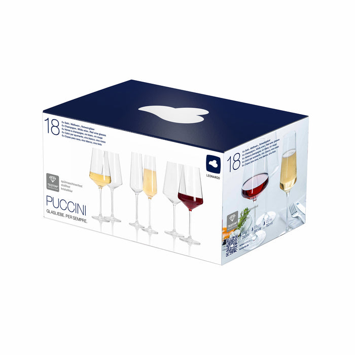 Leonardo Puccini Wijnglazenset 18-delig