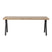Woood Tablo Eettafel 200 x 90 - Bruin Visgraat