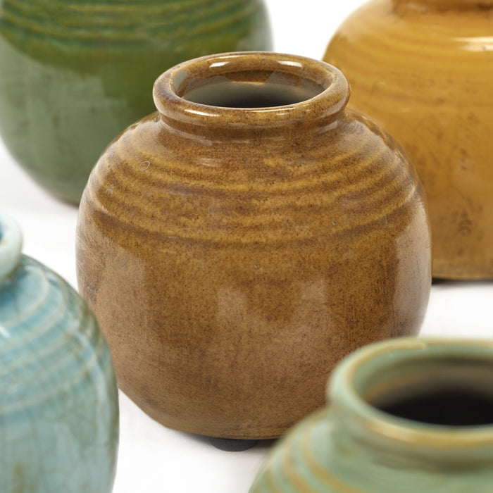 Serax Vaasje Diverse kleuren Voordeelaanbod 6 stuks