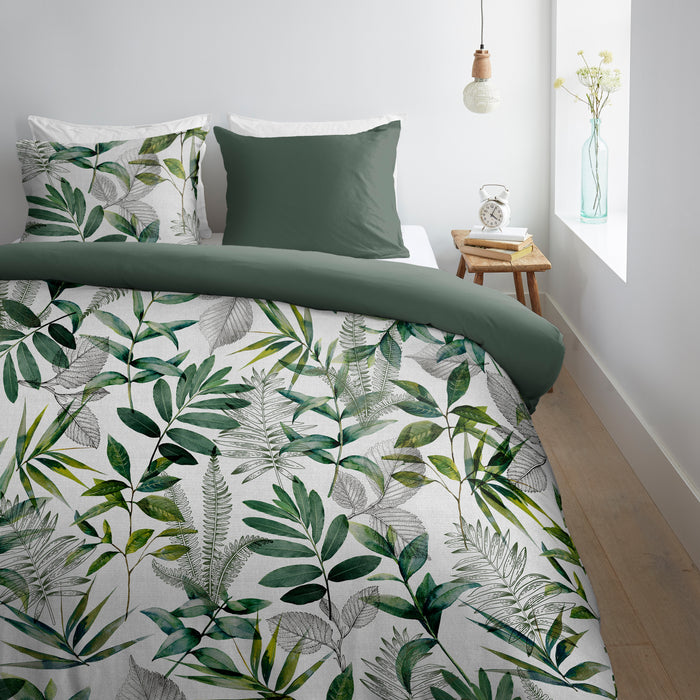 Ambiante Eleni Dekbedovertrek 200 x 200/220 cm - Groen