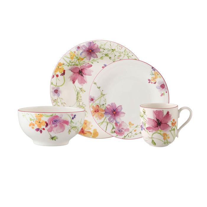 Villeroy & Boch Mariefleur Basic Serviesset 8-delig - Wit