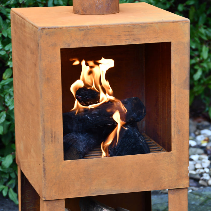 Esschert Terraskachel Houtopslag