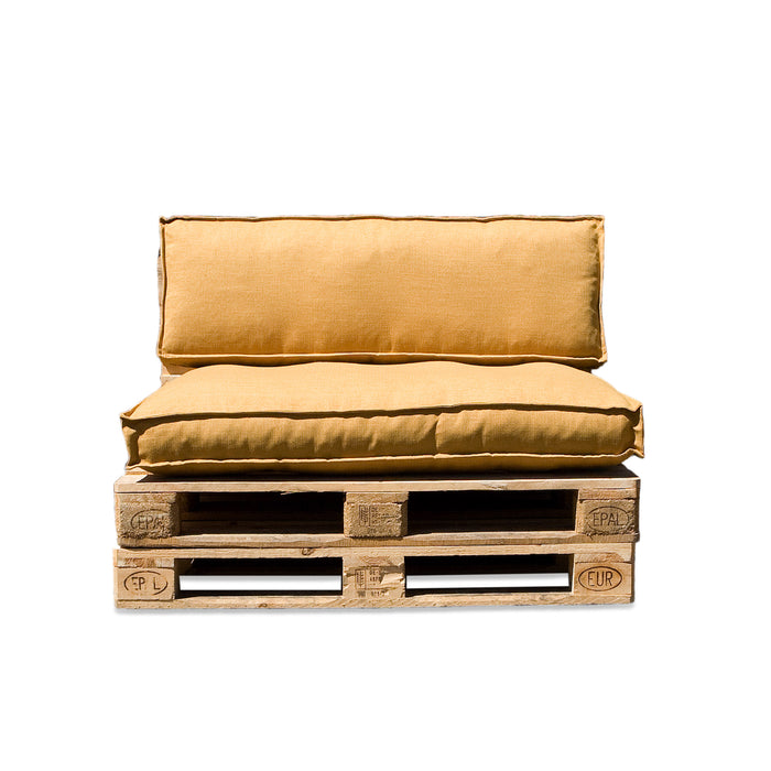 In The Mood Collection Salvador Palletkussens - L120 cm - Geel